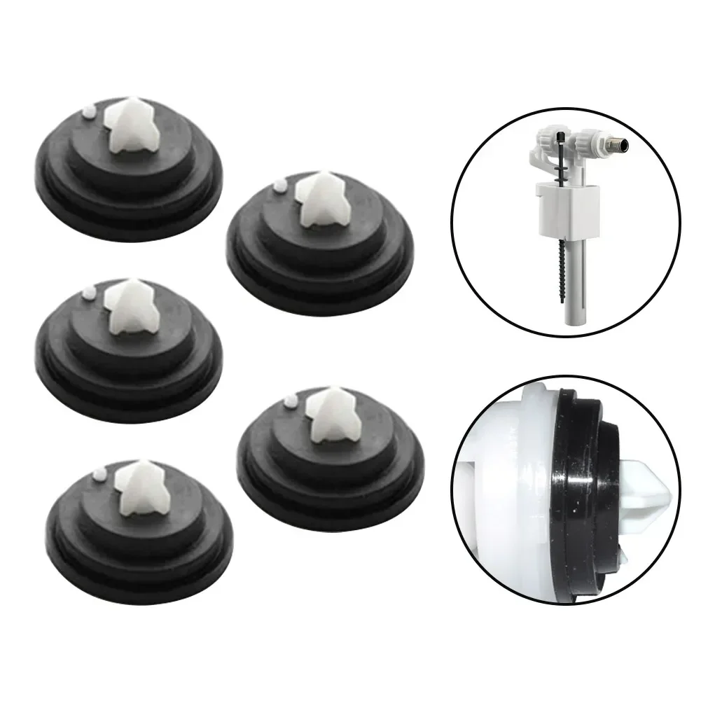 5pc Rubber Diaphragm Washer Replacement For Siamp Fill Valves Ball Valve Toilet Fill Valve Gasket Inlet Filling Valve Diaphragm