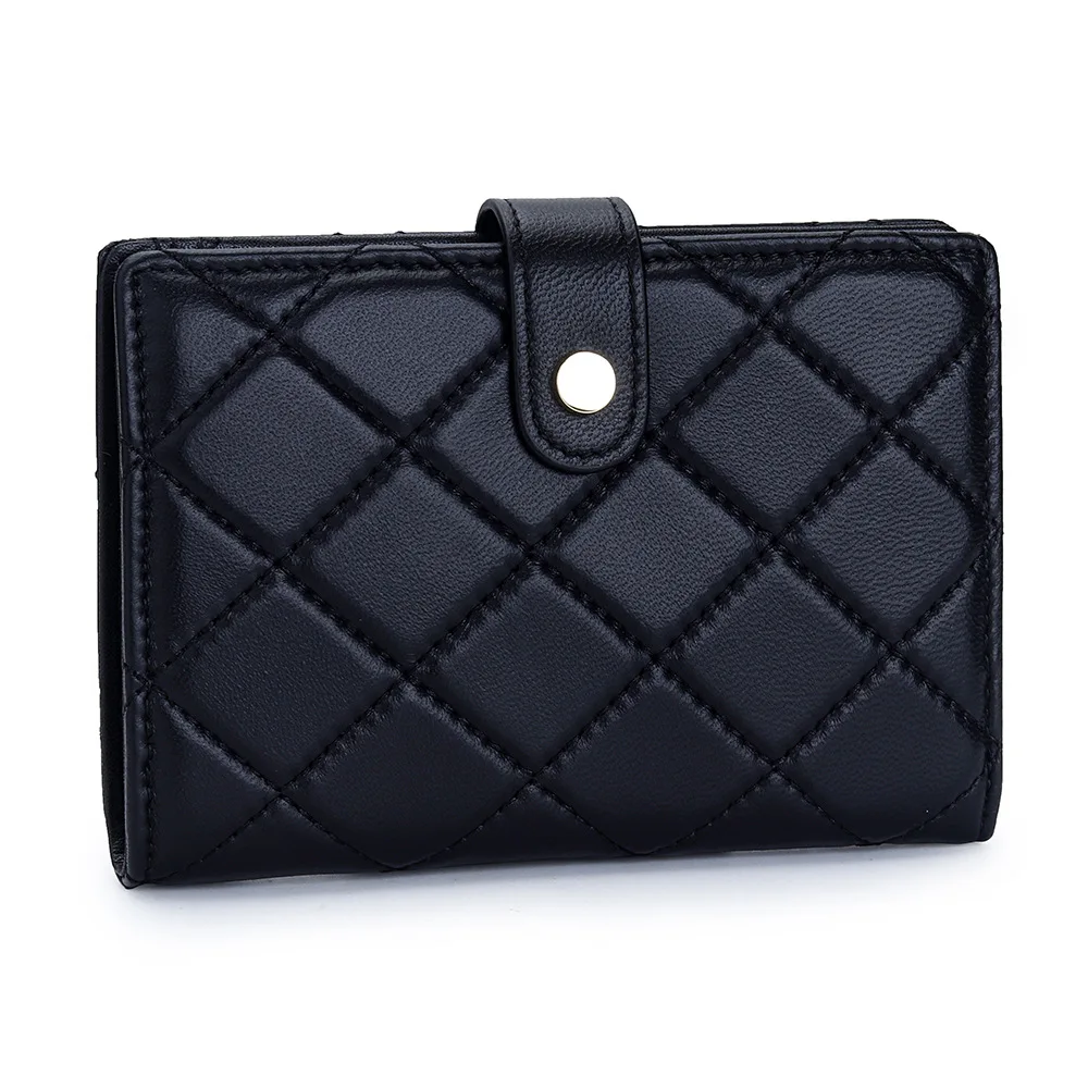 محفظة جلدية لجواز السفر، حامل بطاقات سفر مدمج مع إغلاق سريع يناسب بطاقات جواز السفر والنقود للاستخدام اليومي والسفر #6