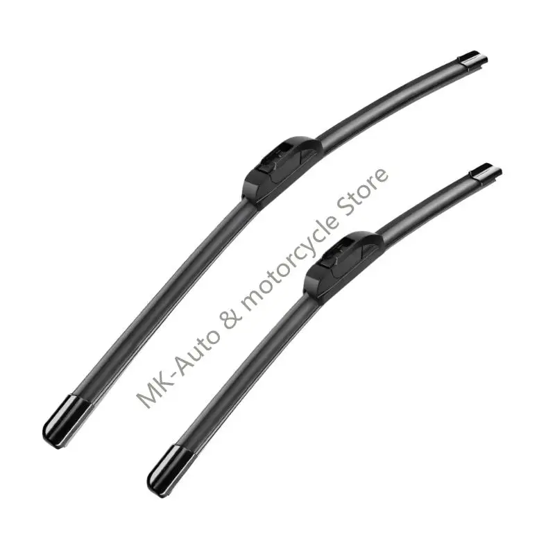 2PCS All Season Enhanced Flexibility 26Inch And 18Inch Frameless Front Windshield Wiper For Optimal Visibility