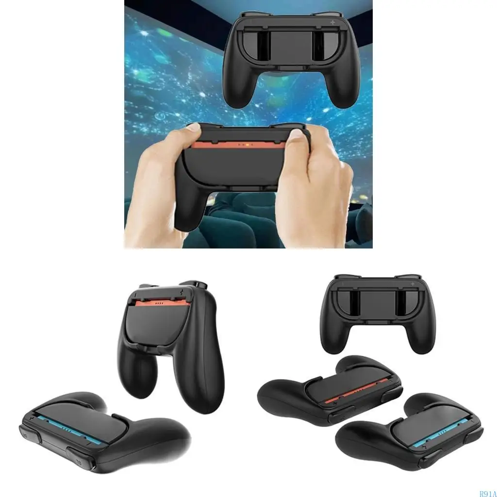 Bộ điều khiển R91A Grips Trò chơi thoải mái Tăng cường kiểm soát trò chơi để xử lý thoải mái và dễ dàng nhất cho các công tắc 2