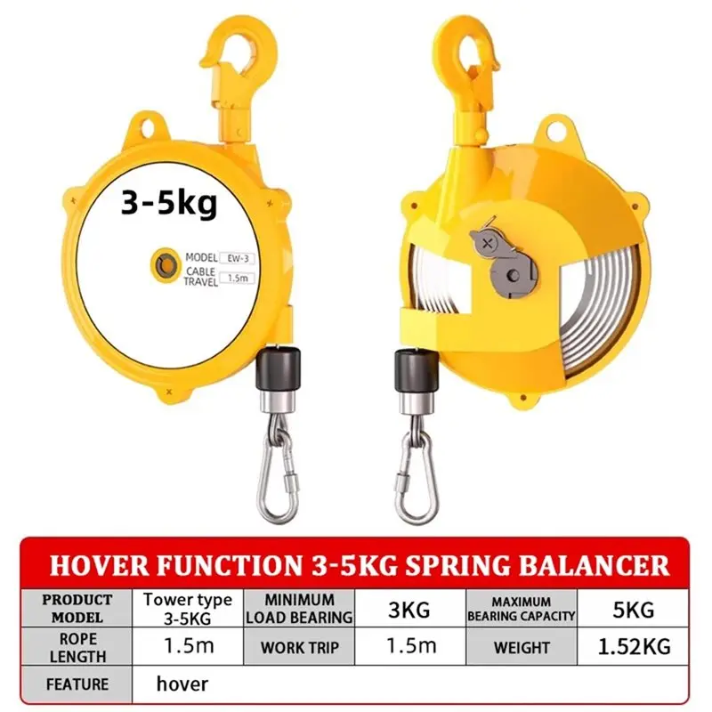 BHTS-For Construction Site For Factory Workshop Spring Balancer Retractable Tool Holder Holding Equipment For Hanging Work