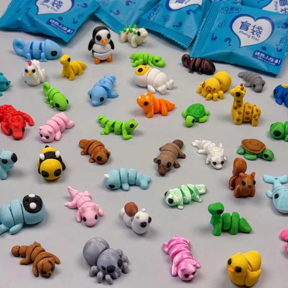 ชุดฟิกเกอร์สัตว์ขนาดเล็ก 3D พิ - 3D Printing Yourself บทวิจารณ์และราคา