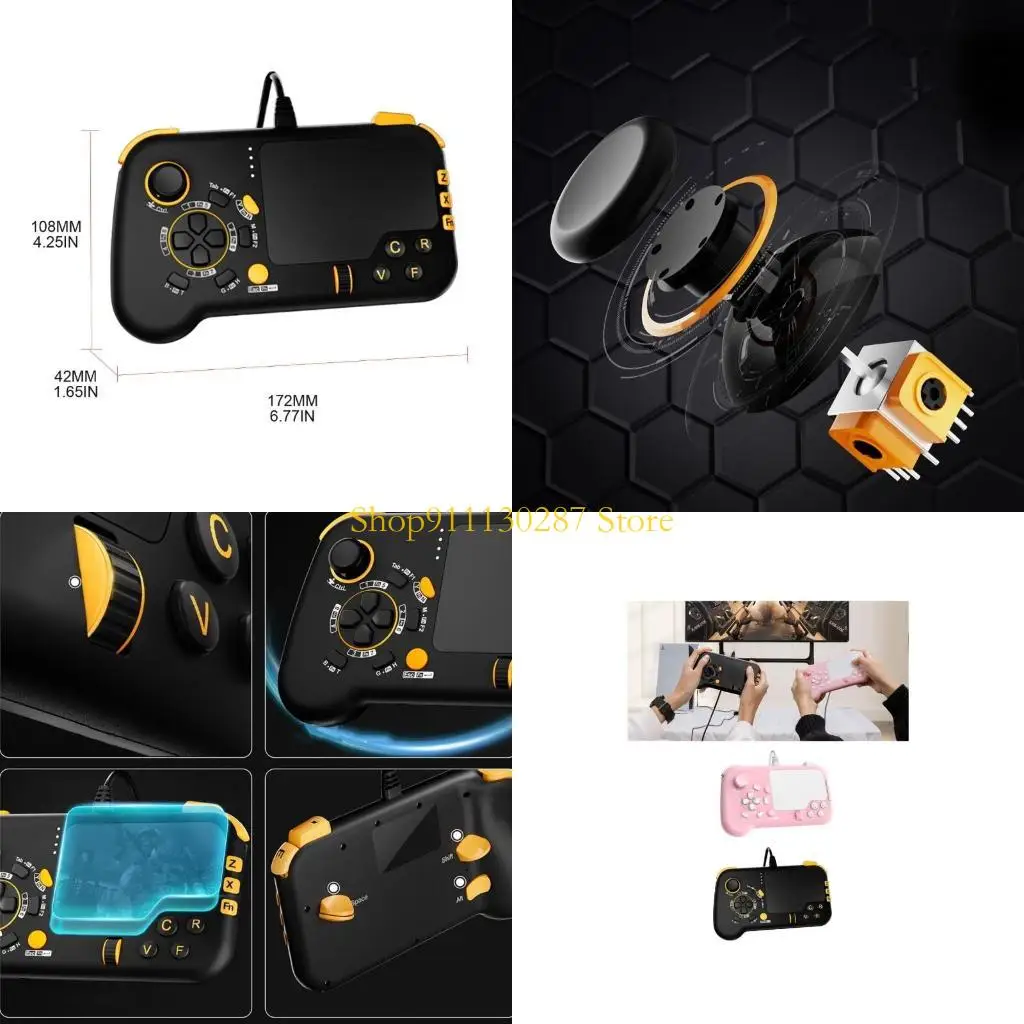 

J1HC USB Gaming Controller Gamepad для и с клавиатурой и мыши