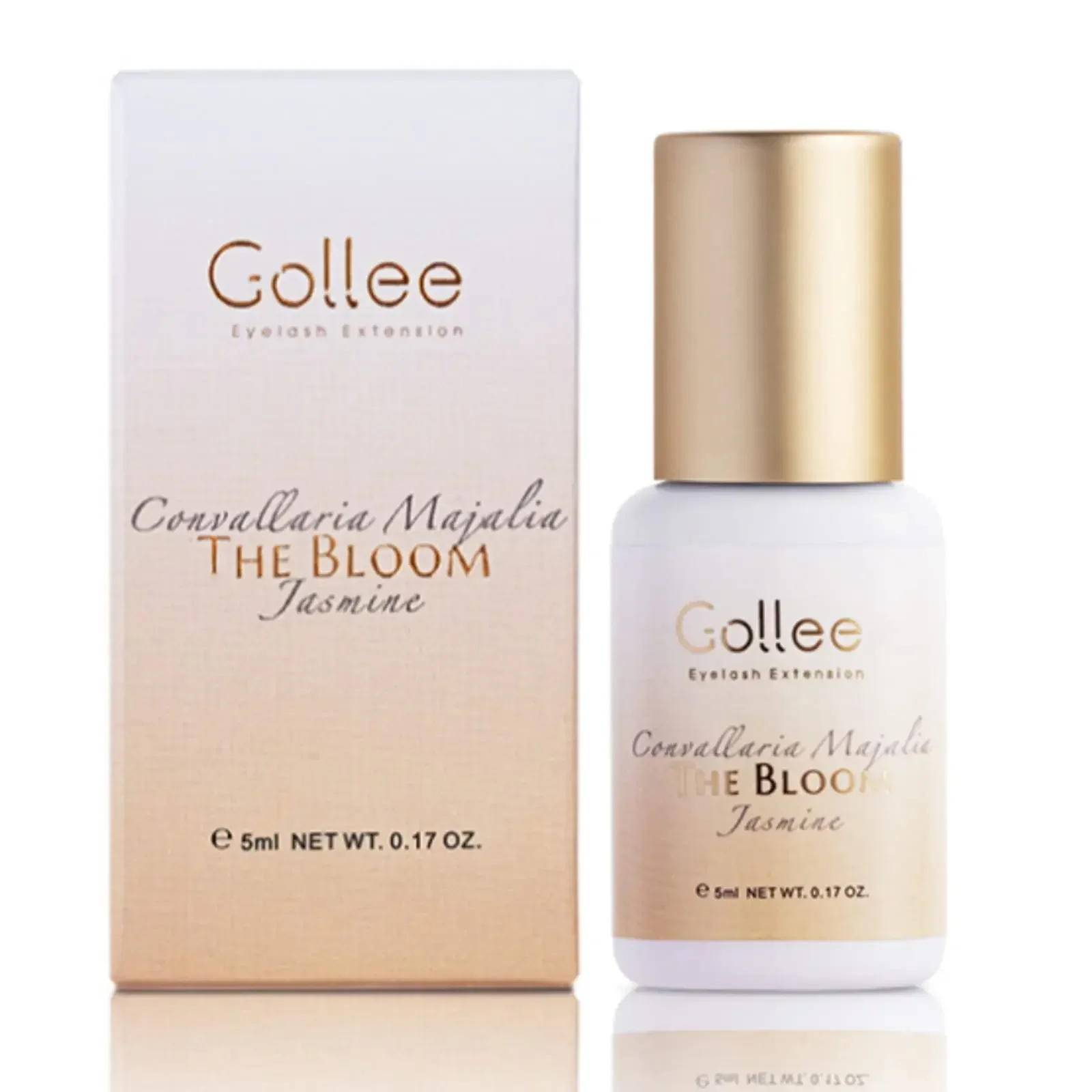 Gollee 1s Trocknender Jasminduft 5 ml Wimpernverlängerungskleber Starker wasserdichter Kleber für falsche Wimpern Großhandel Make-up-Tools