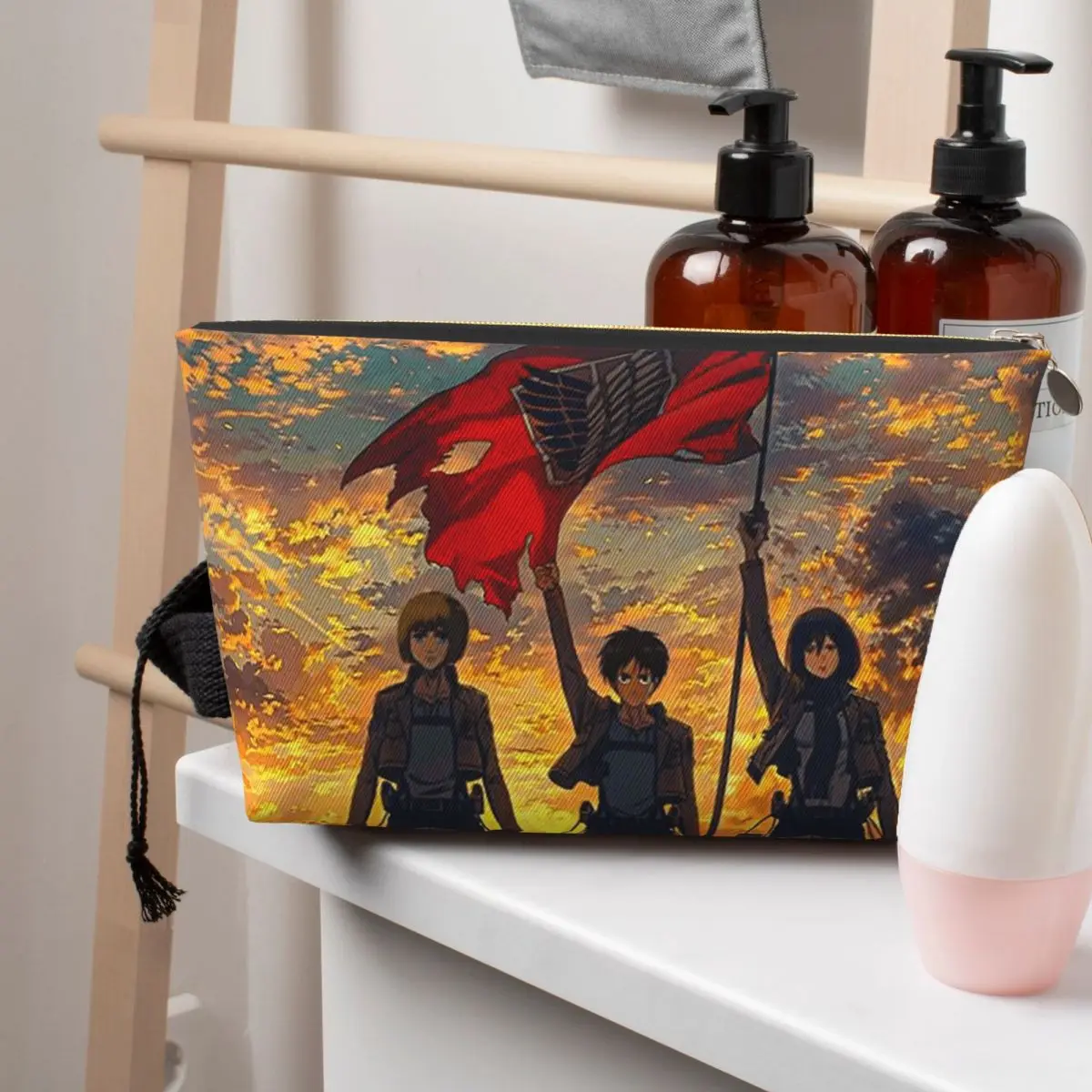 attack-on-titan-zeke-yeager-bolsa-de-cosmeticos-feminina-organizador-de-maquiagem-para-viagem-armazenamento-de-produtos-de-higiene-pessoal-kit-dopp