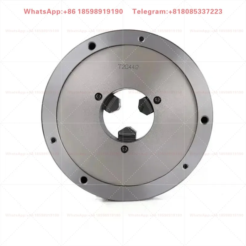 K11-80/100/125/160/200/250/320C Three-jaw Self-centering Chuck High Precision Lathe Clamp for CNC Lathe Machining Replacement