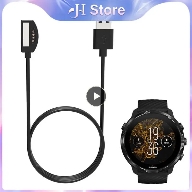 Magnetic Charging Cable Short Circuit Overvoltage Smartwatch Usb Charging Cable Easy To Carry 17.8g 5v 1a Smartwatch