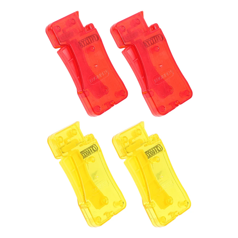 

4 Pcs Needle Threader Automatic Sewing Machine Threading Tool Quick Hand Device Plastic Great Needs Efficient Boost Multipack