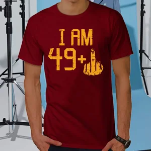 Stufe 50 Jahre im Alter von 1974 50. Geburtstag Geschenk T -Shirts Grafik Baumwolle Streetwear Kurzärmel Crewneck Harajuku Loose T -Shirt 12 Hauptverkaufshirt 1974 - №7