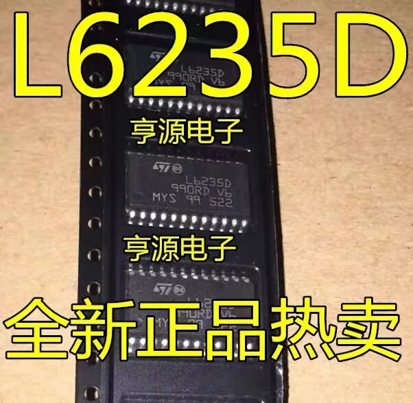 

5PCS L6235 L6235D SOP24 Free Shipping