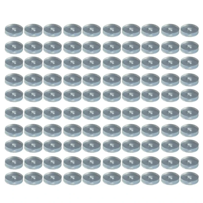 100pcs Smooth Clear Earring Stoppers Flexible Silicone Earlobe Support Patches
