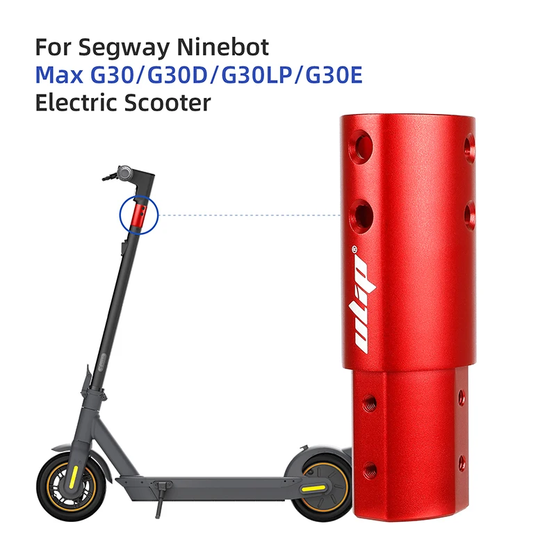 Ulip Scooter aluminiowa przednia słupek przedłużająca belka regulowana zwiększa wysokość dla Ninebot Max G30/G30D/G30LP/G30E akcesoria