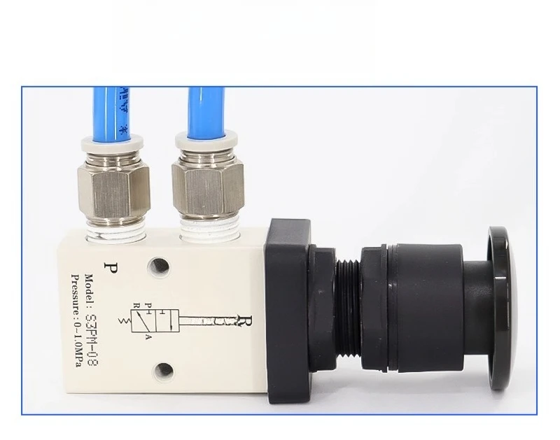 

Manual switch solenoid valve S3PM-M5/06/08R