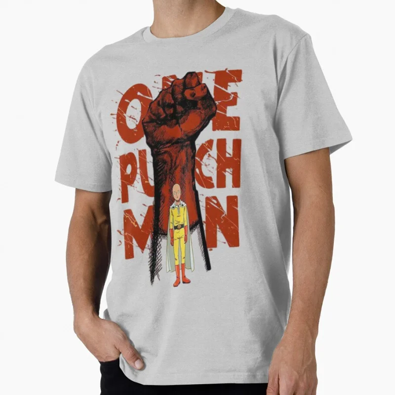 تي شيرت S3 One Punch Man Saitama هدية تي شيرت أنيمي OPM Manga جرافيك تي شيرت Y2K ملابس كبيرة الحجم قمصان مطبوعة برسوم كارتونية