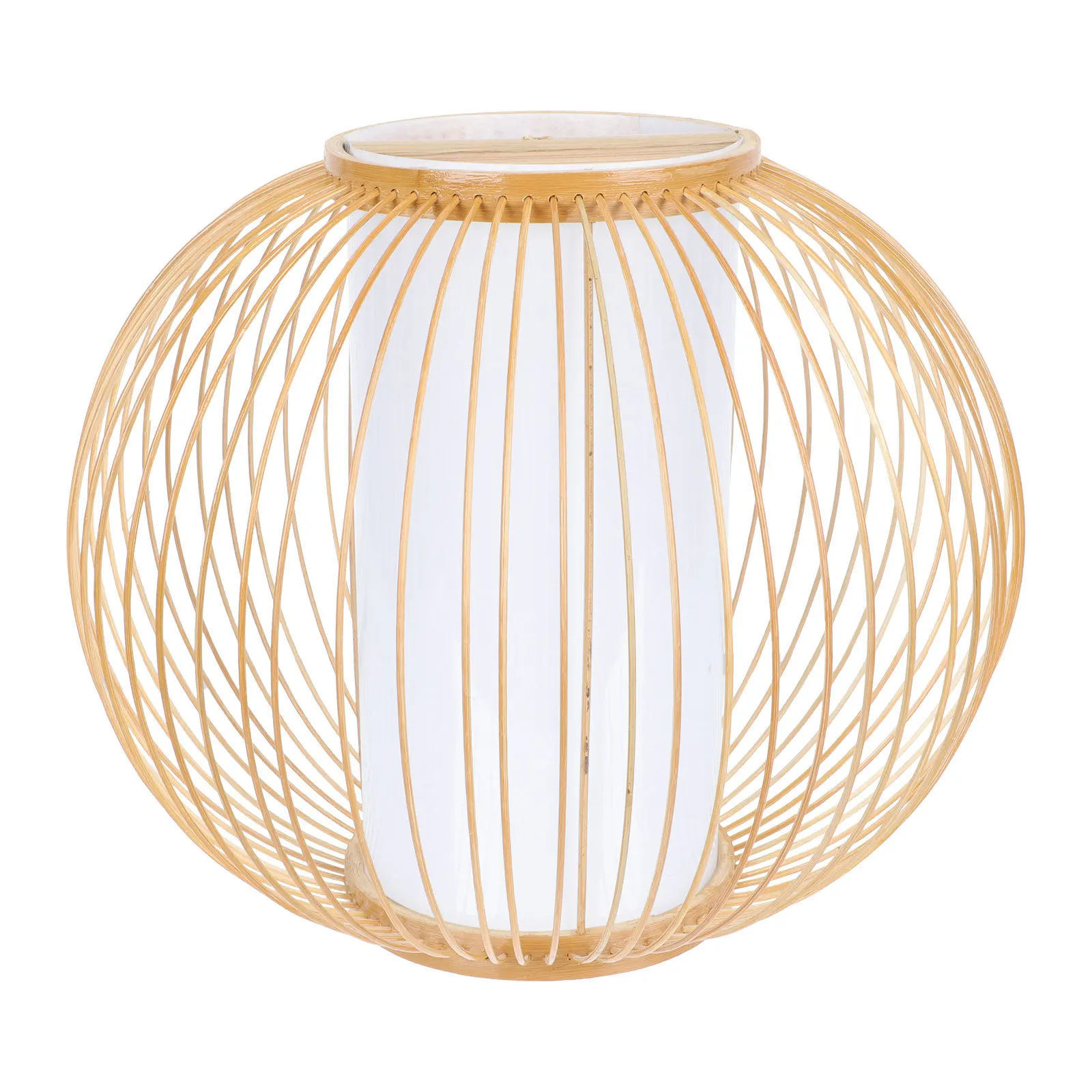 

1Pcs Bamboo Woven Lampshade Chinese Style Pendant Light Cover for Ceiling Lamps Home Decor Lamp Shade Chandelier Cover