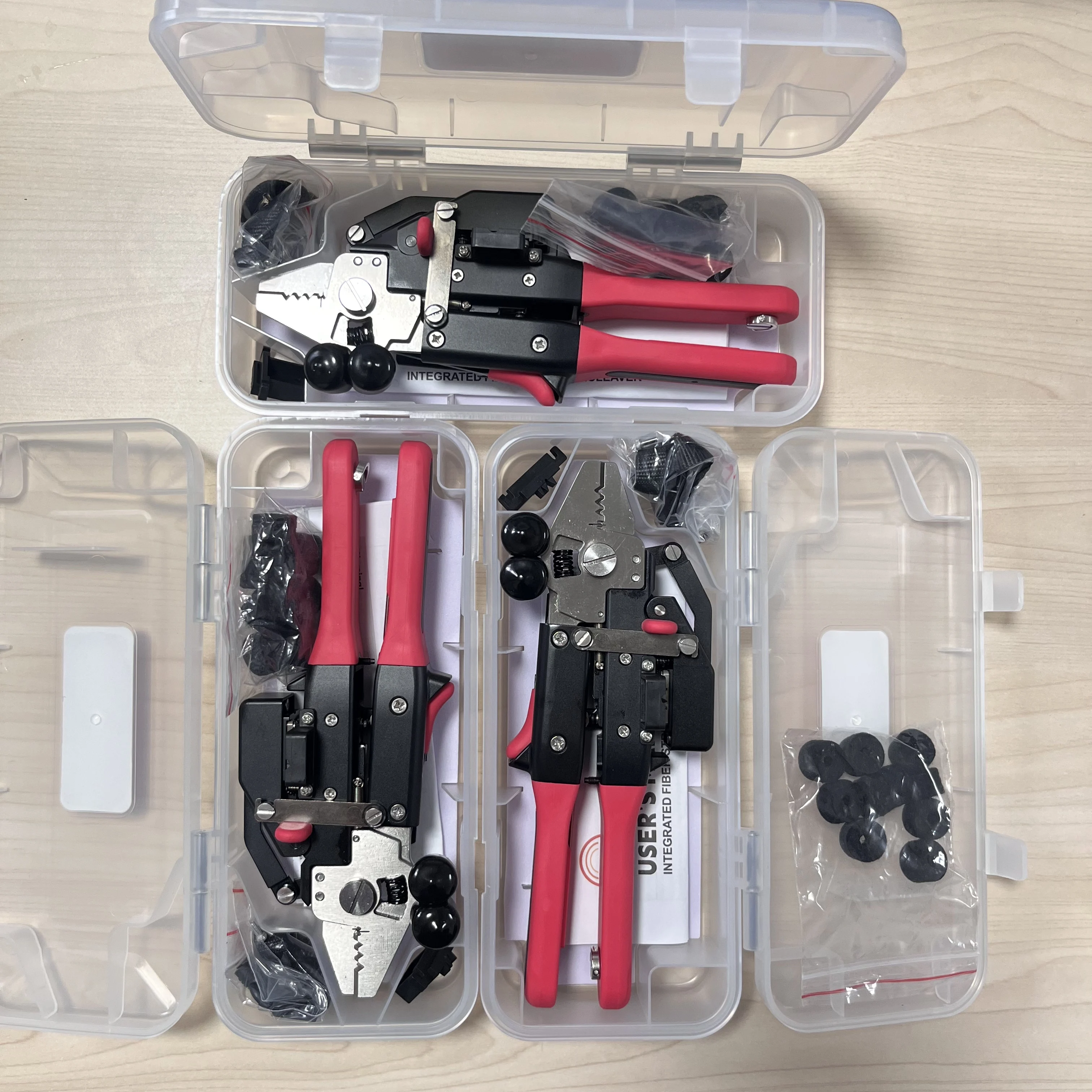 All-in-One Fiber Stripping Miller Pliers, Multifunctional Drop Cable Stripper, Sharp & Durable, Clean Fiber Strippingftth