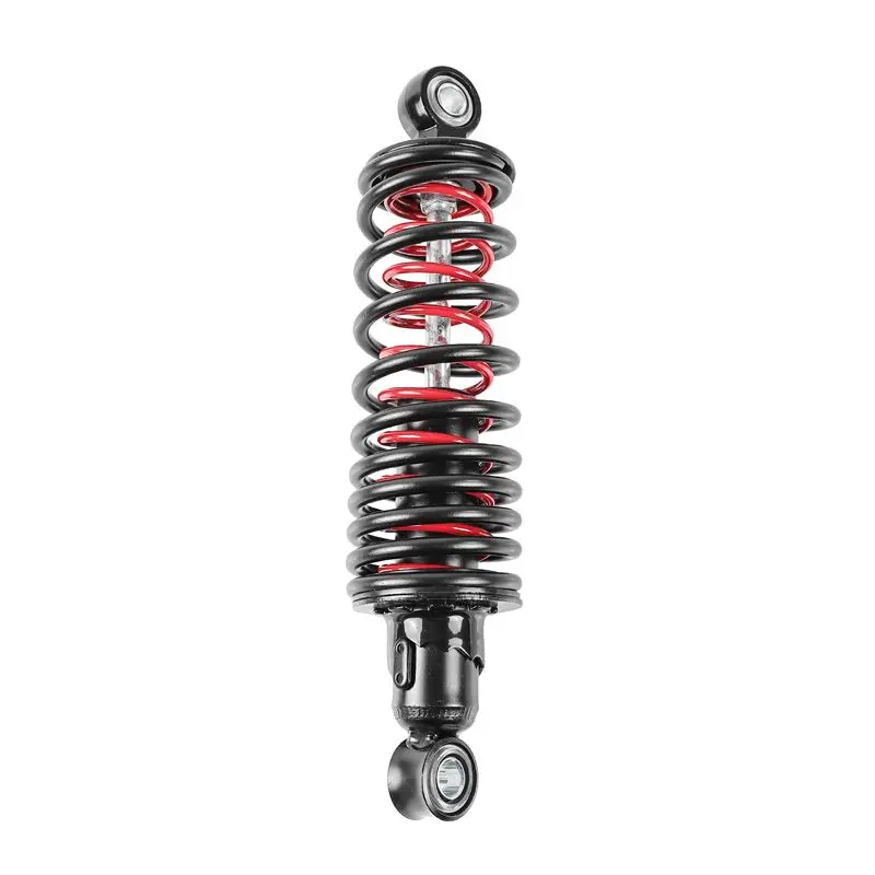 Bicycle Rear Shocks 2Pcs Adjustable Dual Spring Red Black MTB Mountain Bike Suspension Damper Cycling Parts