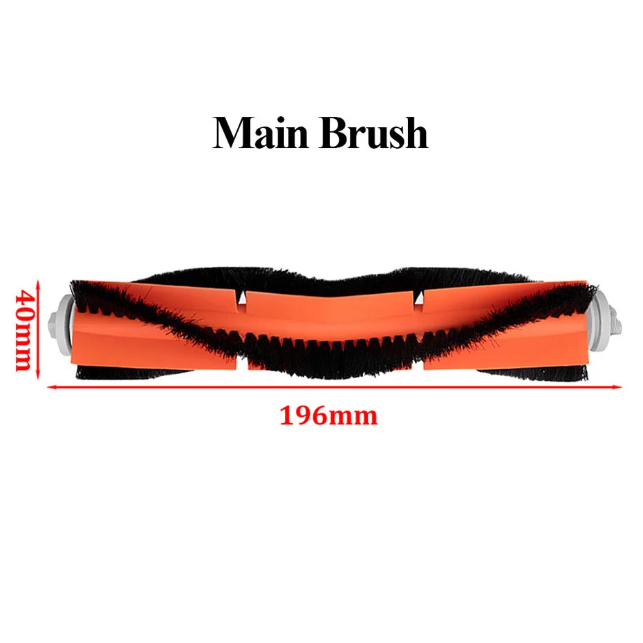 Mops Water Tank For Roborock S5 Max S50 S55 S6 S6 Pure Accessories Side Brush Detachable Main Brush Filter Vacuum Cleaner Parts