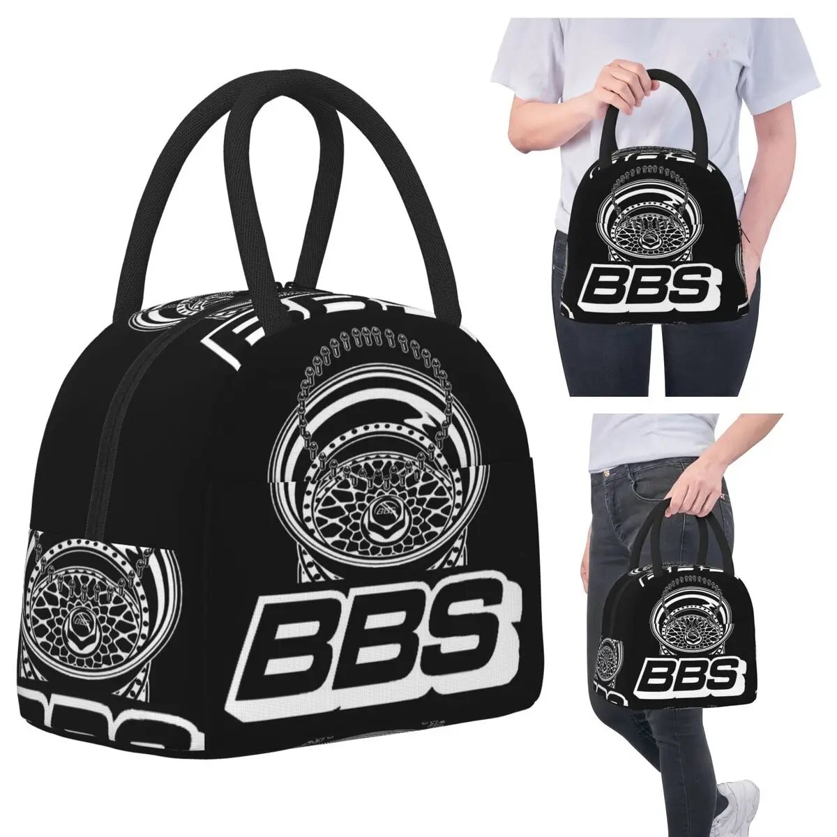 

Bbs Racing Gear Company Изолированная сумка для обеда для женщин Офисный холодильник Термальная коробка для еды Сумка Портативные ланч-боксы Контейнер