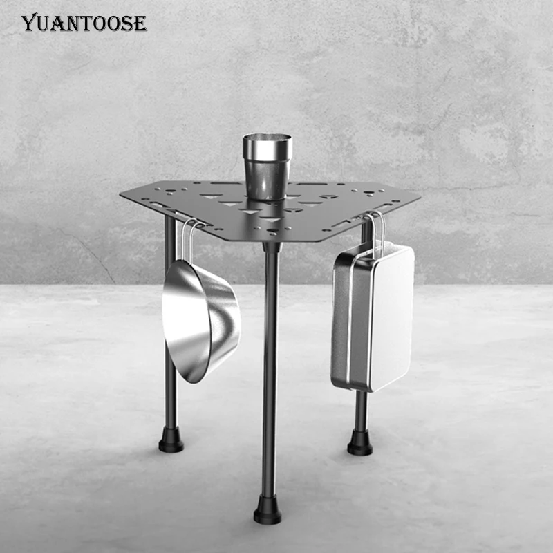 

Lightweight Compact Travel Folding Aluminum Table Portable