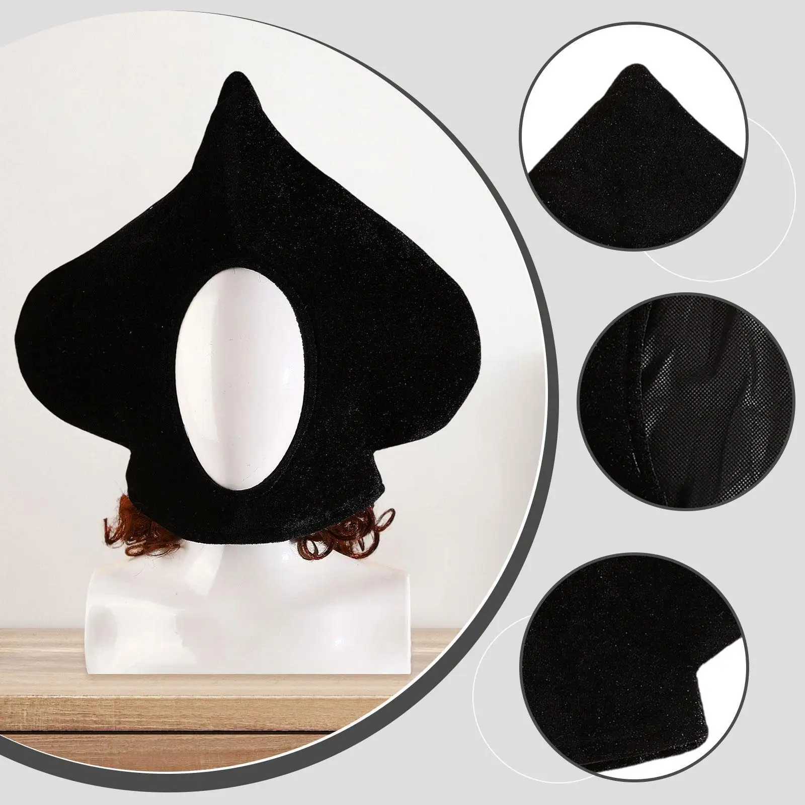 Cappello di Halloween Copricapo Copricapo Adulti Puntelli per foto alla moda Decorazione per feste per spettacoli in maschera Carnevale cosplay