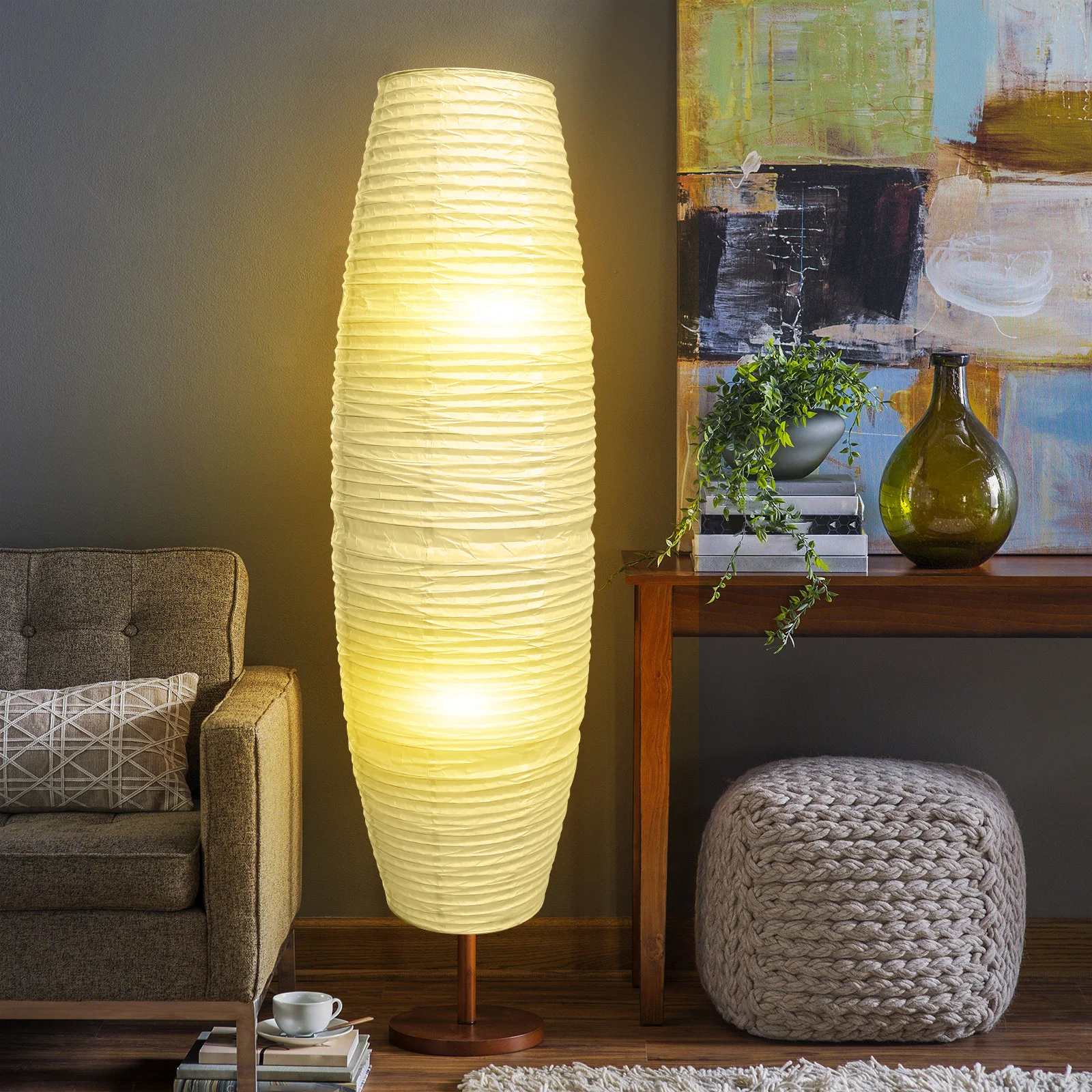 

1pc Floor Lamp Shade Paper Tulips Light Covers Gentle Aesthetic Bedroom Living Room Study Home Decor Housewarming Gift