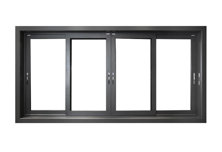 

Energy Saving Passive Aluminum Alloy Frame Double Tempered Glass Sliding Windows