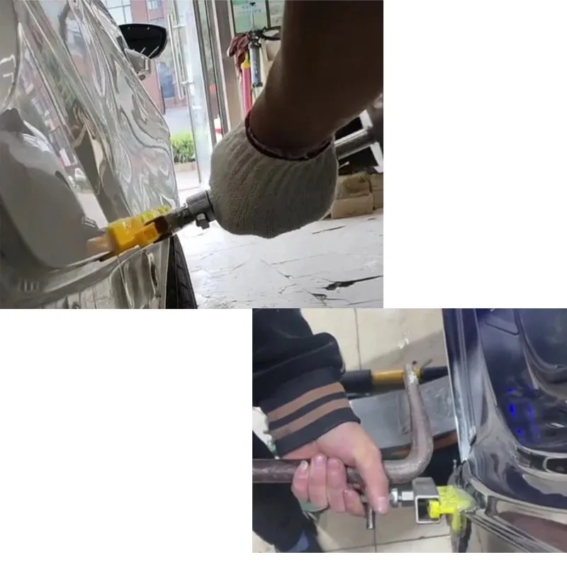 Yellow Glue Tabs For Car Dent Repair Connect Slide Hammer