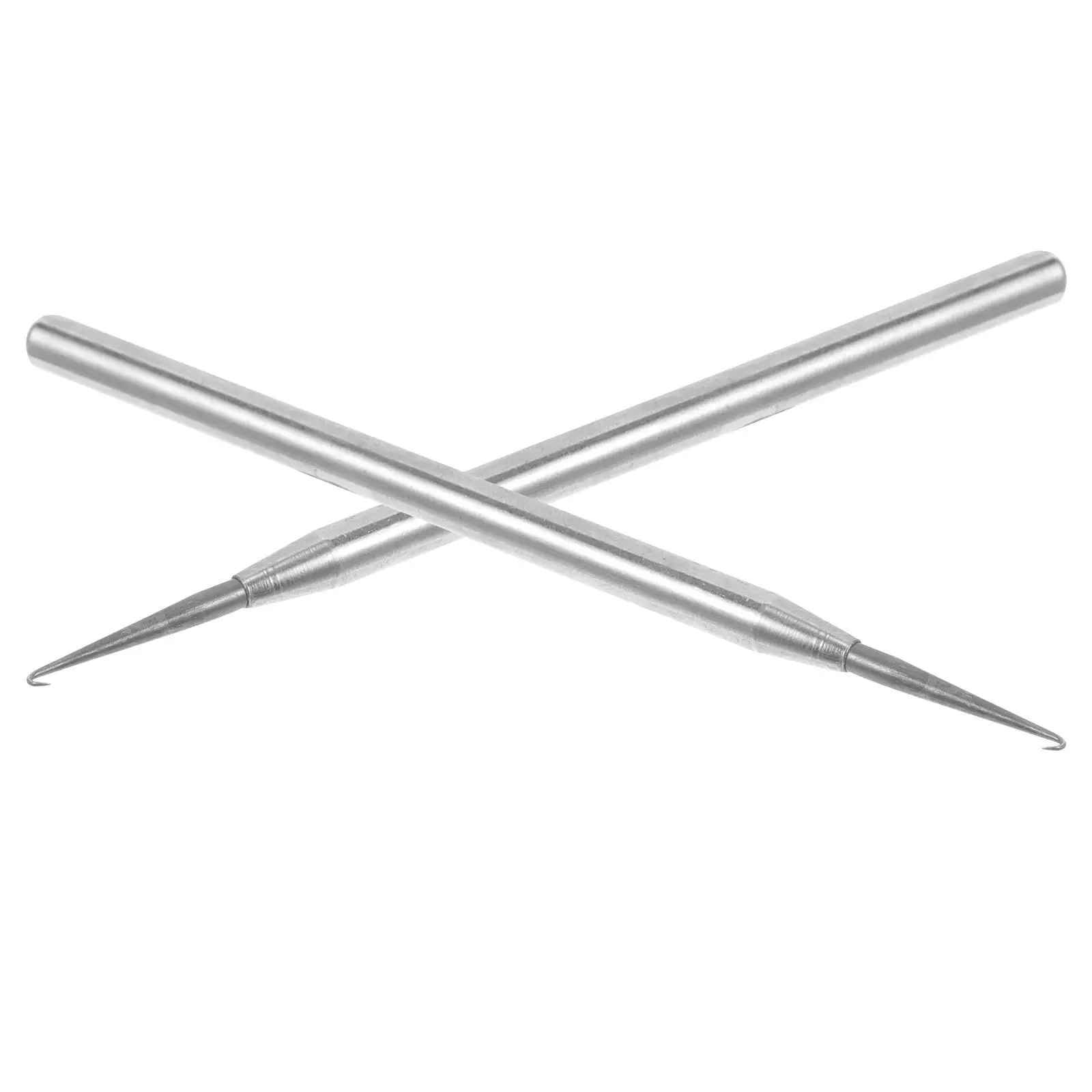 

2Pcs Stainless Hook Glasses Repair Hook Needle Eyeglass Repair Tool Glasses Fixing Half Frame Maintenance Supply
