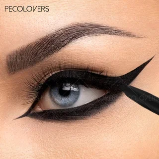 Schweißfester, wischfester, schwarzer, mattierter Eyeliner-Gelstift, wasserfest, langlebig, schnell trocknend, natürlicher Eyeliner, Gelstift, Make-up