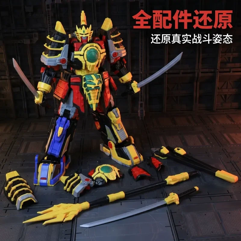 Five-Star Squadron Da Lianzhe Great Thunder God Mikazord Thunder Zord Dinosaur Squadron Lightning Warrior Spot Print Gift