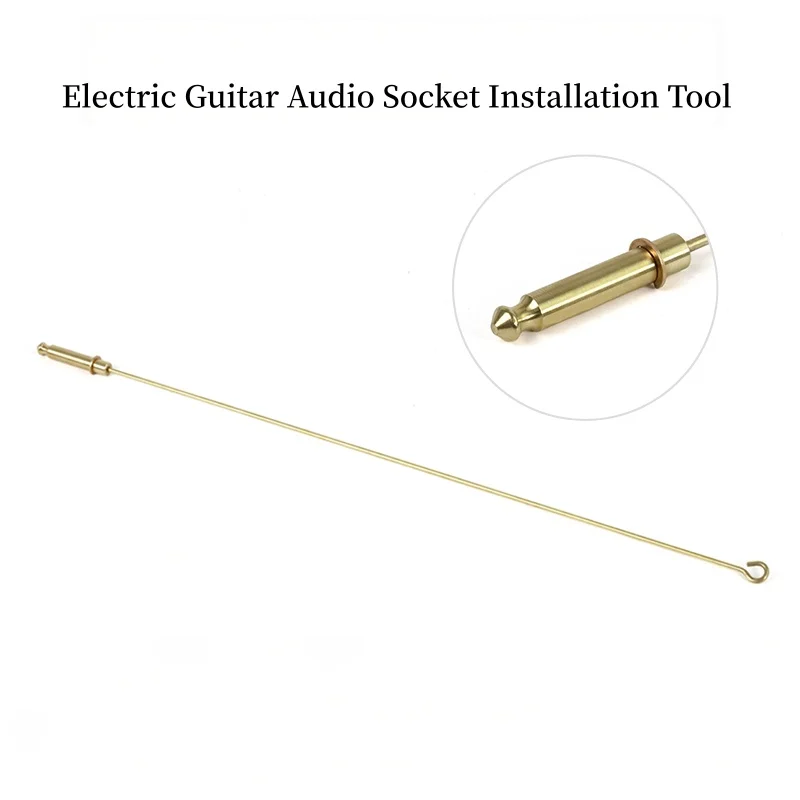 Guitar Audio Socket Installation Tool Electric Guitar Audio Interface Pickup Tail Nail Disassembly And Assembly Maintenance Tool