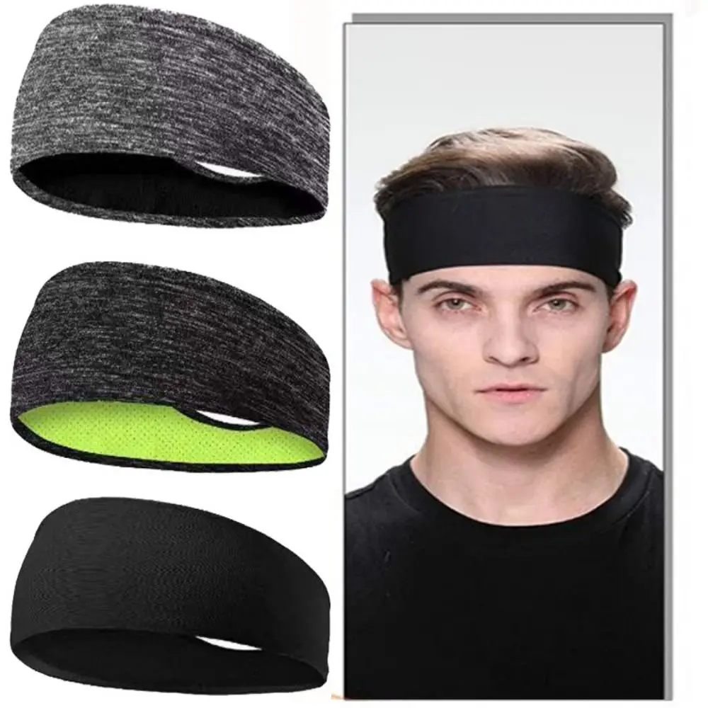 

3pcs Moisture Absorbing Moisture-wicking Sweatband Non Slip Breathable Stretchy Sweatband Comfortable Elastic