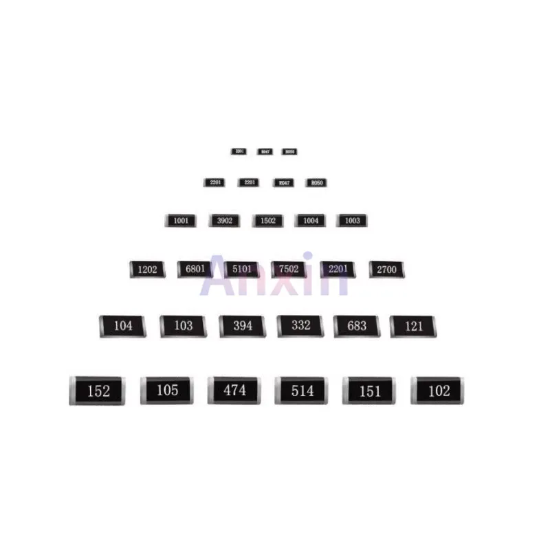 100 個 5% 0603 0R-10M SMD 抵抗 1/10W 1 10 43 47 51 68 75 82 100 150 220 330 470 510 680 910 オーム Ω 1K 2.2K 10K 100K 470K 1M