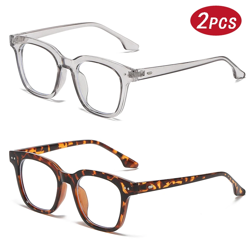 الدراجات 1/2 مجموعة موضة إطار نظارات دائرية النساء الكلاسيكية النظارات البصرية البصرية مكافحة الضوء الأزرق النظارات إطارات بسيطة  #4