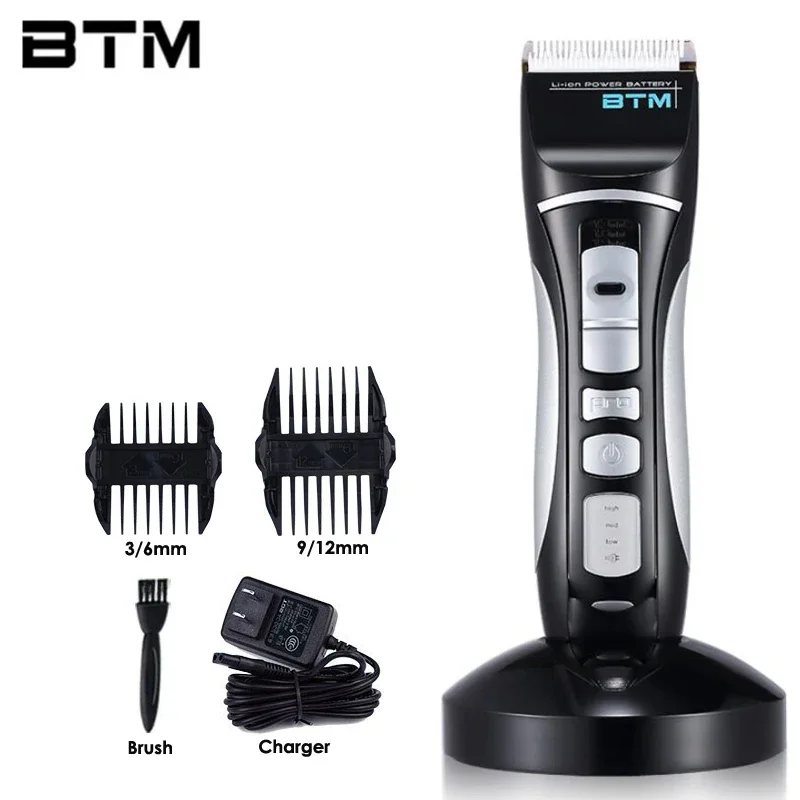 Korea Design BTM P6 Professional Hair Clipper For Barber Salon Electric Hair Trimmer Ceramic Cutter Hair Cutting Machine