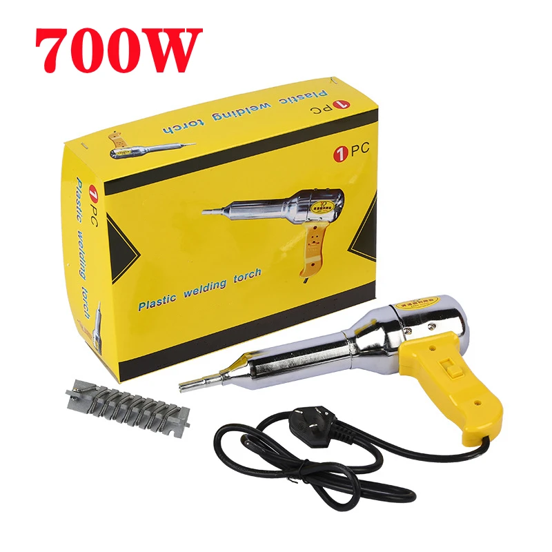 

220V 700W Plastic Welding Gun Temperature Adjustable Hot Air Gun for Automobile Welding PP Plastic Hot Air Gun Welding Equipment