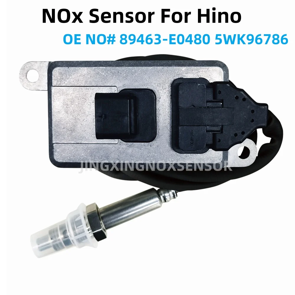 89463E0480 5WK96786 89463 E0480 Original New NOX Sensor Nitrogen Oxygen Sensor For Hino Diesel Truck SNS 24V