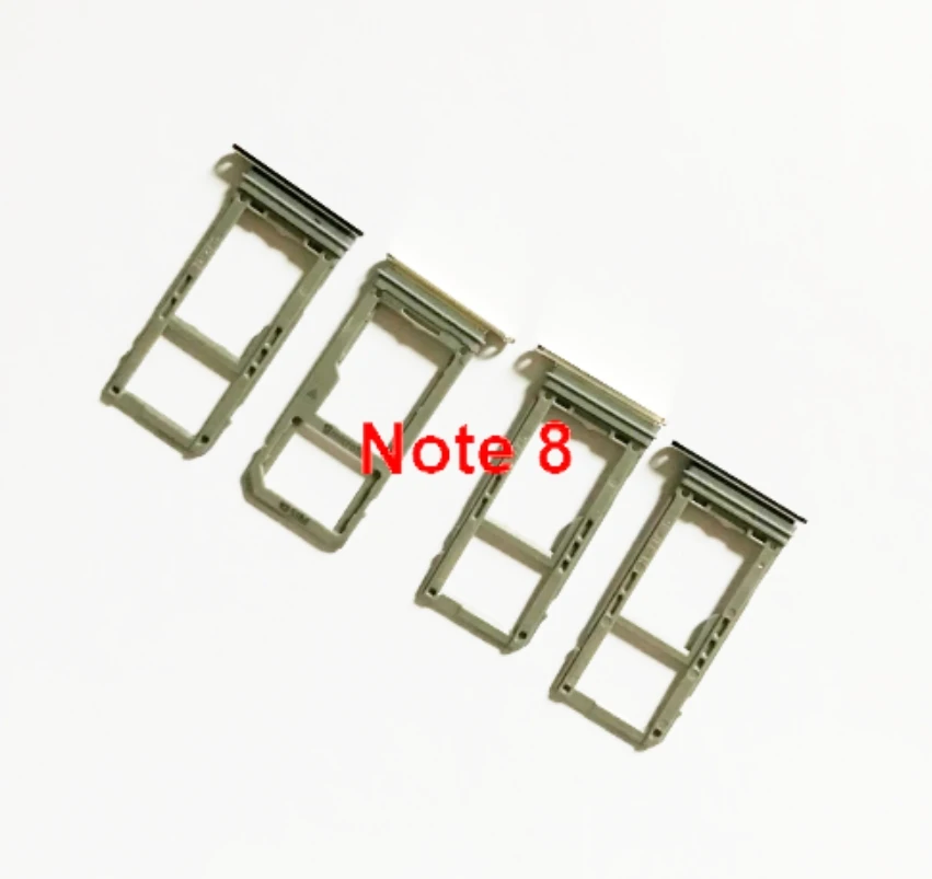 100Pcs New Dual Sim /Single Sim Card Tray Micro SD Card Holder Slot Replacement Parts For Samsung Galaxy Note 8 N950 N950F