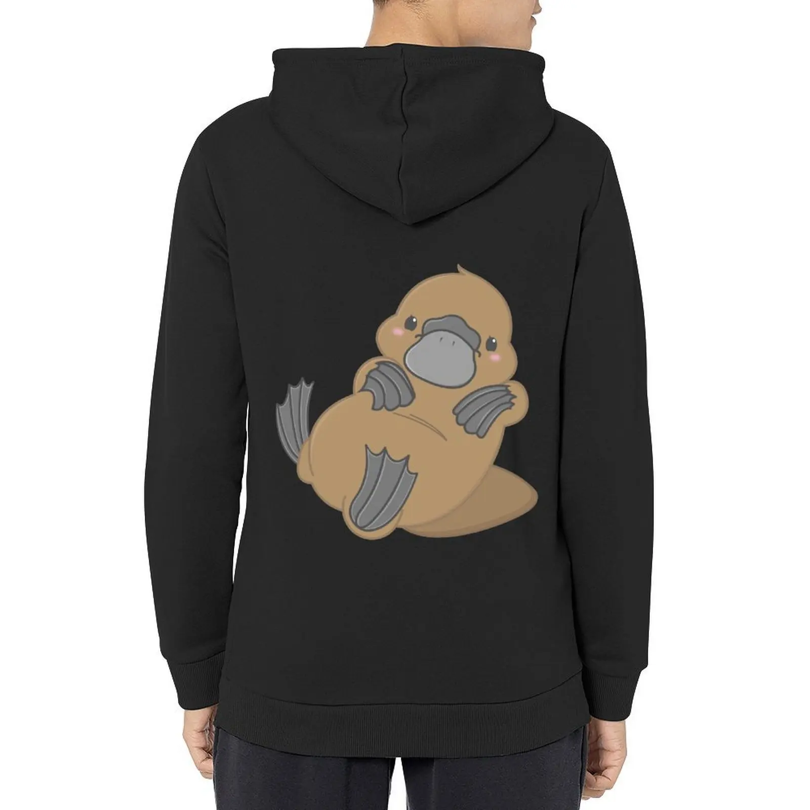 

Cute Kawaii Platypus Hoodie men's sweat-shirt men's clothing men clothing male clothes tracksuit men