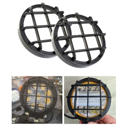4 inch Led Work Light Covers Headlight Mesh Protector Black Round/Square Guard Cover Lampshade for Motorcycle Car Truck 27W 48W