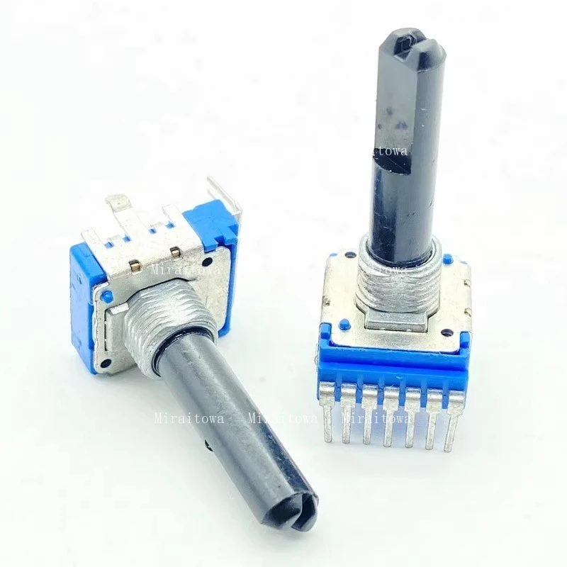 RK14 tipo A20K, amplificador de potencia de piano eléctrico vertical de 7 pines de una sola fila, consola mezcladora de audio, potenciómetro de volumen de 28mm