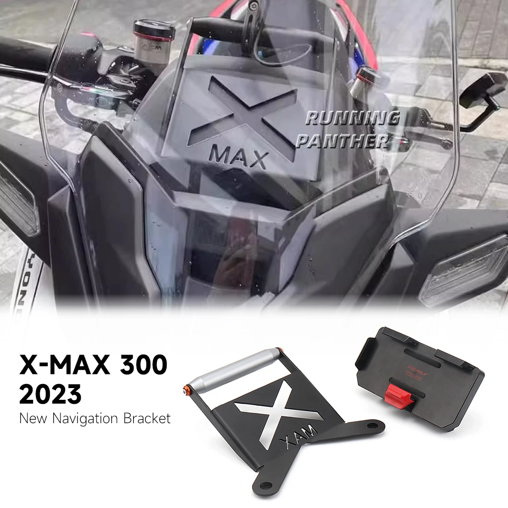 

Motorcycle Accessories Phone Holder GPS Navigation Bracket Mounting 22mm For YAMAHA XMAX300 XMAX 300 X-MAX300 X-MAX 300 2023