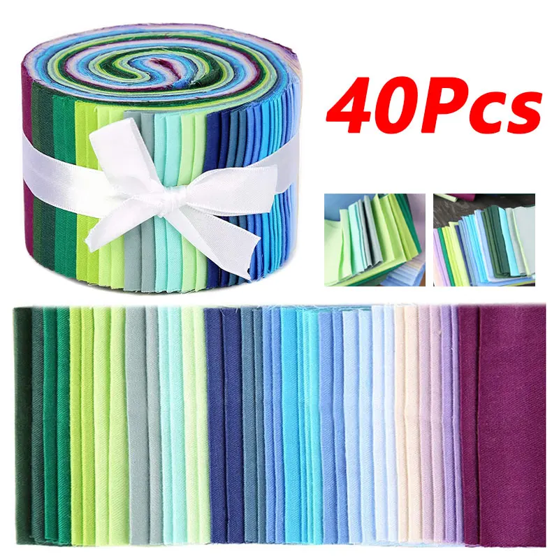 【セール中】手作りの綿工芸品,40個,マルチカラーの工芸品,人形服,スプライス生地,縫製テキスタイル