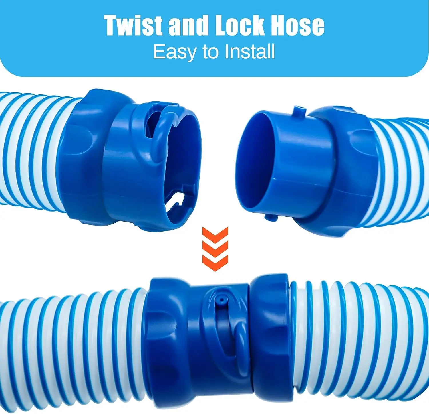 Pool tube Pool Cleaner Hose Rubber Swimming Pool Cleaner Replacement Pool Vacuum Cleaning Pipe for Zodiac X7 T3 T5 MX6 MX8