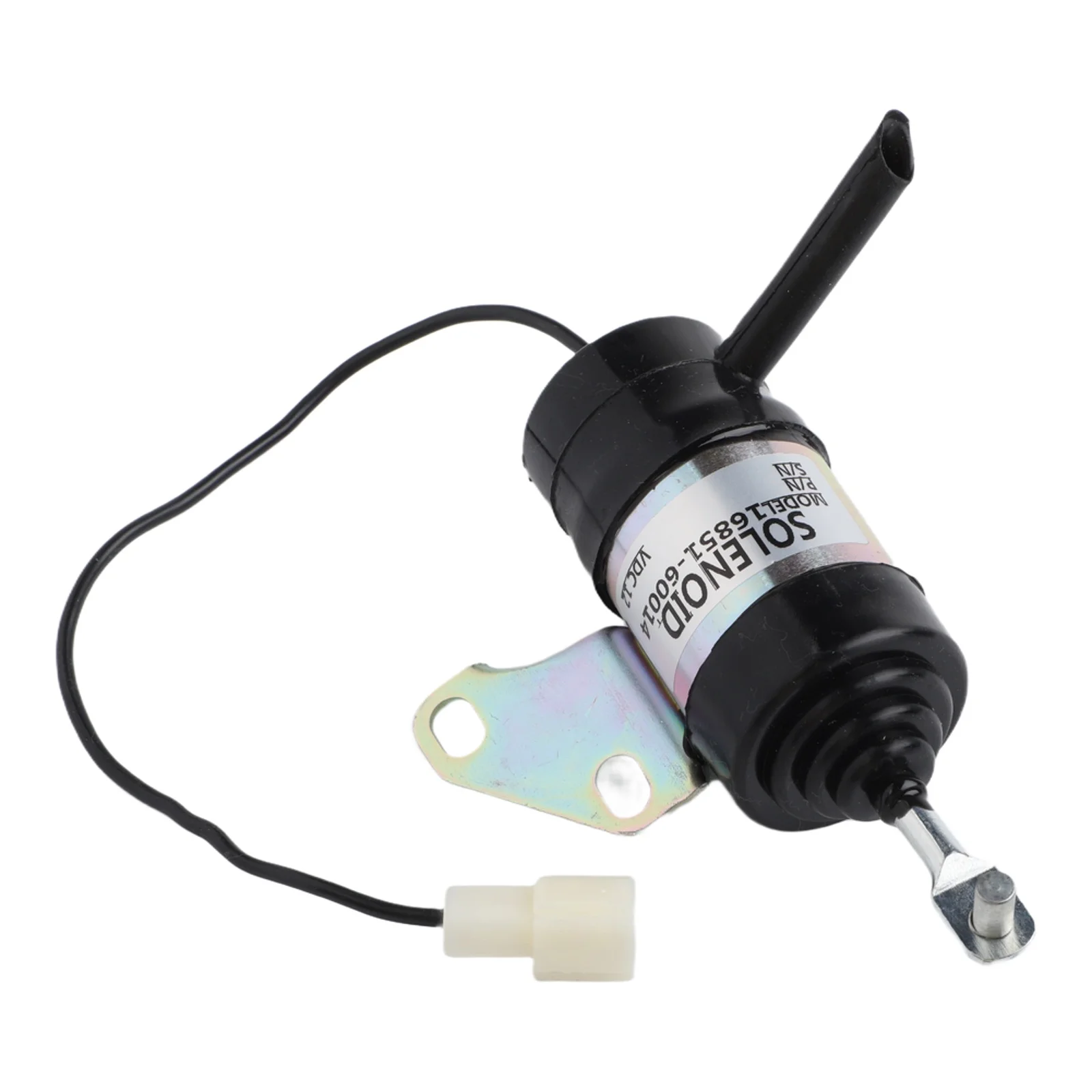 Replacement Diesel Fuel Shut Off Solenoid 12V for Kubota Z482 BX7410D and For Denso Engines Compatible with Various Equipment