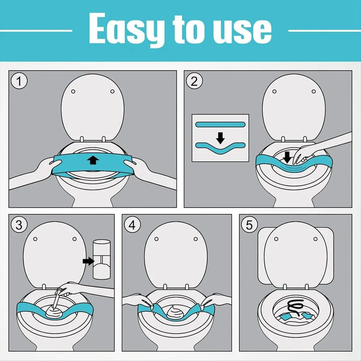 Abjs 50 Pcs Flushab…