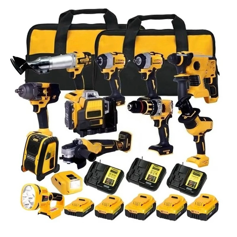 

ZC1 Untouched Multifunctional Portable Power Tools Combo Kits Max 20V Cordless Lithium-Ion Combo Tools Kits W\bags