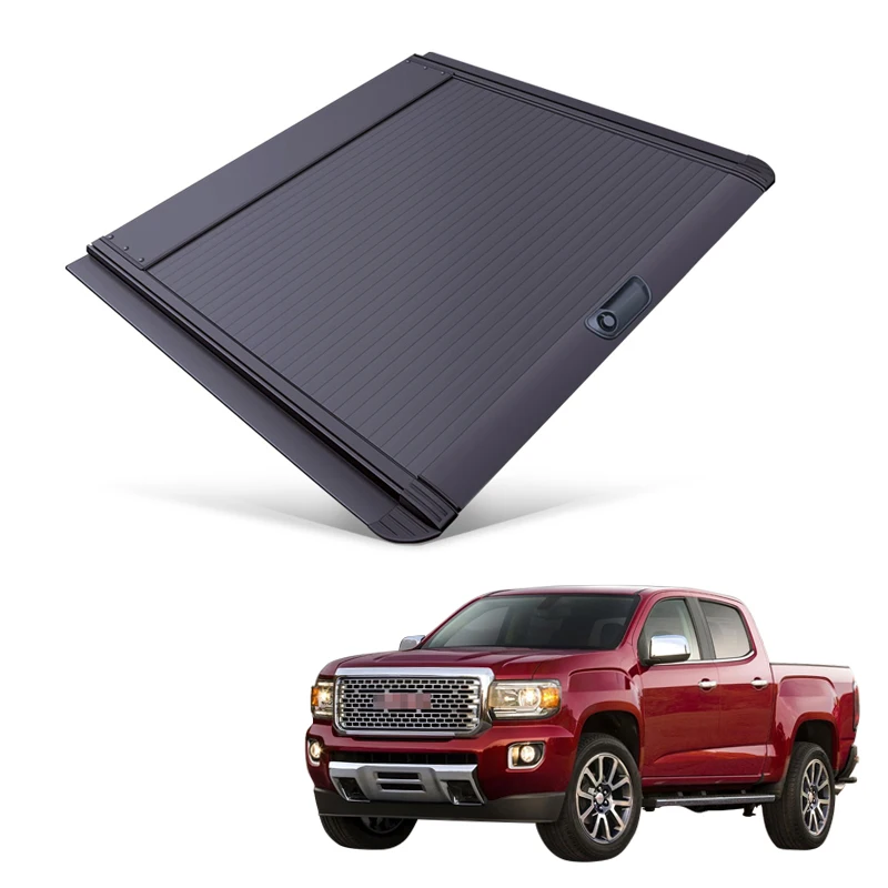 

Car Parts Roller Lid Up Pick Up Truck Aluminium Alloy Tonneau Cover For GMC CANYON 2019+