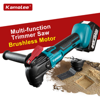 Kamolee Electric Cordless Oscillating Multitools Multi-function Trimmer Saw Renovator Power Multi-Tool for Makita 18V Battery